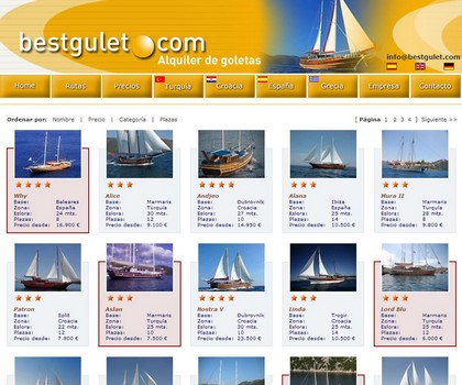Best Gulet :: bestgulet.com, Alquiler de Goletas bestgulet.com