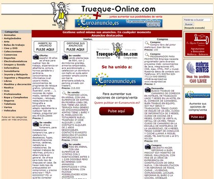 Trueque-Online :: Trueque anuncios clasificados trueque-online.com